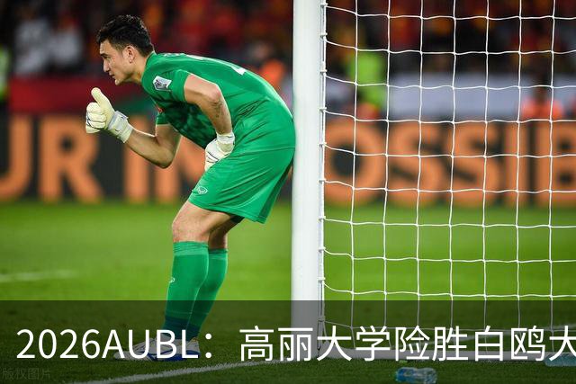 2026AUBL：高丽大学险胜白鸥大学 小川瑛次郎22分沈周彦18分